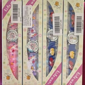 Kids Unicorn or Car Quartz Watches for Boys or Girls.